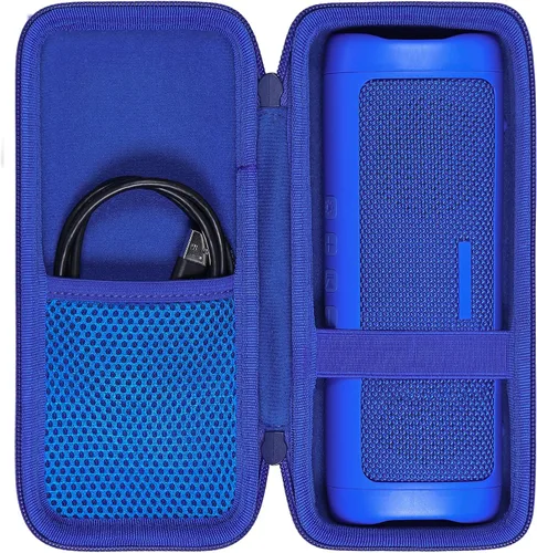 Miniatura 13 de co2CREA Estuche rígido de repuesto para altavoz Bluetooth BolaButty X-GO C27C IPX5 impermeable (negro)