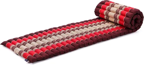 Miniatura 11 de Leewadee - Colchón plegable - Futón japonés enrollable -Alfombra de tatami triple pliegue - Cama de piso para invitados - Colchón de camping