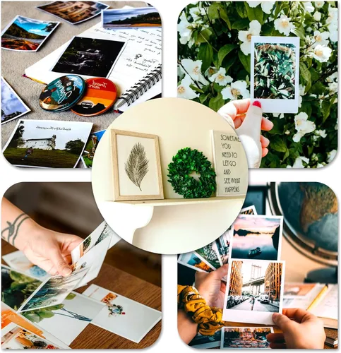 Miniatura 7 de 50 hojas de papel fotográfico, papel fotográfico prémium de 5 x 7 pulgadas para imagen de impresora, papel de alto brillo para impresora, papel