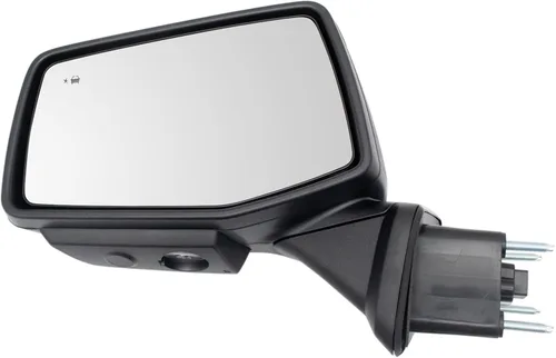 Miniatura 59 de TRQ Espejo plegable con calefacción eléctrica del lado del conductor con indicador de punto ciego pintura a juego negro liso compatible con Kia