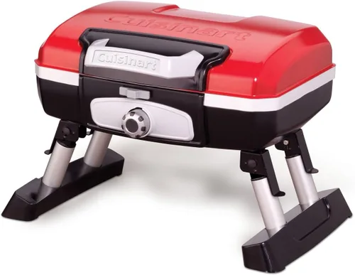 Miniatura 7 de Parrilla de gas portátil Cuisinart Petit Gourmet, Mesa, Negro