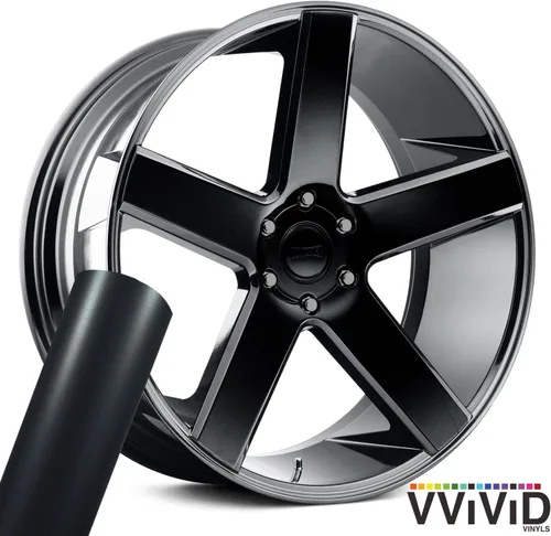 Miniatura 6 de VViViD Paquete de 4 hojas de vinilo adhesivo de liberación de aire para llantas automáticas de 24 x 30 pulgadas, paquete de 4 hojas