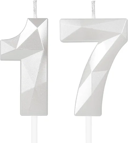 Miniatura 135 de Velas de cumpleaños número 15, velas número 15, velas de feliz cumpleaños de oro rosa para pastel, decoraciones de cobertura de pastel de diseño 3D