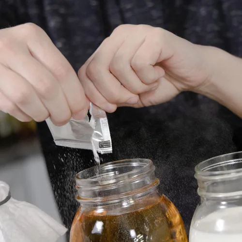Miniatura 3 de Cultures for Health Cultivo iniciador de kéfir 4 paquetes de polvo de inicio liofilizado Haz kéfir con leche, agua o jugo Recultivo de bebidas