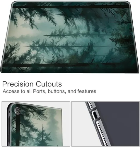 Miniatura 131 de Funda para tablet Fire 7 (12ª generación, versión 2022), delgada, a prueba de golpes, delgada, de piel sintética, con función de apagado/encendido