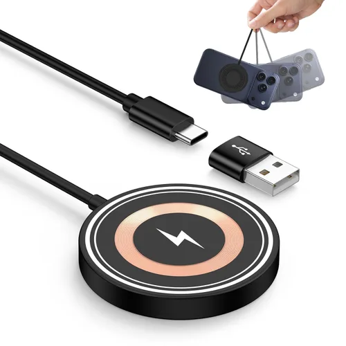Miniatura 10 de Cable de carga USB C de 3A de carga rápida, [2 unidades, 6 pies] cable trenzado USB-A a tipo C para iPhone 15 Pro Max Plus, Samsung Galaxy A14 A54