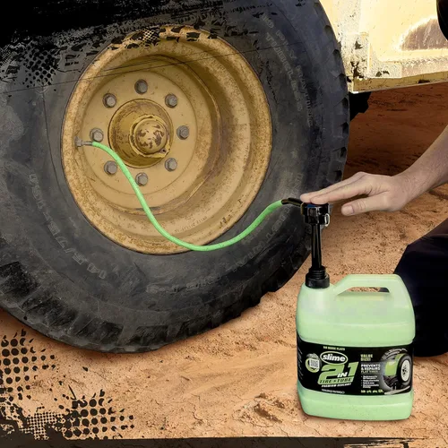 Miniatura 2 de Slime 10207 Sellador de reparación de pinchazos 2 en 1 para neumáticos y tubos, 2 en 1, premium, prevención y reparación, adecuado para todos