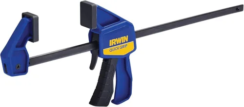 Miniatura 2 de IRWIN QUICK-GRIP Abrazadera de barra, con una sola mano, micro, 4-1/4 pulgadas (1964746), amarillo