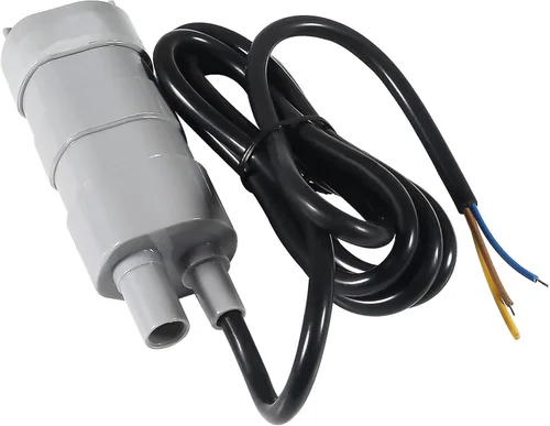 Bomba de agua sumergible 12V 1.2A Bombas de alto flujo 14L/Min 600L/H 6-15V DC Bomba de agua miniatura de bajo ruido 4.9 ft Cable 5M Cabeza para