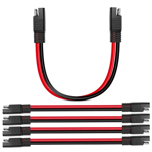 Miniatura 11 de Nilight Arnés de desconexión rápida de calibre 10 y 2 pines, cable de plomo de bala de conector SAE resistente
