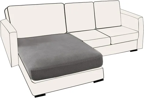 Miniatura 53 de UNBBRRL Fundas de cojín de asiento para sofá, elásticas, funda de cojín individual para sofá, fundas de cojín para sofá, fundas de héroe protegen