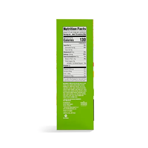 Miniatura 2 de 365 by Whole Foods Market, Cracker Pita Parmesano y Ajo, 5 onzas