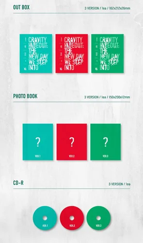 Miniatura 3 de Starship Entertainment CRAVITY - CRAVITY SEASON2. [Hideout: The New Day WE Step INTO] Album+Pre-Order Benefit+Folded Poster+Extra Photocards Set