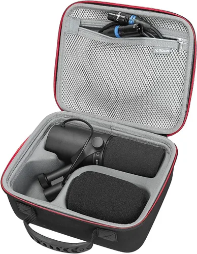 Miniatura 5 de RLSOCO Funda para micrófono dinámico vocal Shure SM7B/micrófono USB para podcast Shure MV7