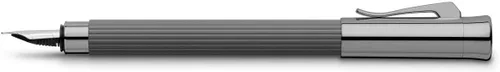 Miniatura 3 de FABER-CASTELL 141783 Faber Castel - Pluma estilográfica, B, negrita, Tasimio, gris piedra, doble uso, genuino importado