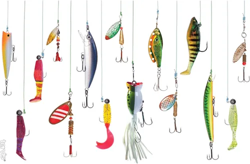 Miniatura 2 de Tervis Señuelos de pesca hechos en Estados Unidos, vaso aislado de doble pared para viaje mantiene las bebidas frías y calientes, 16 onzas, clásico
