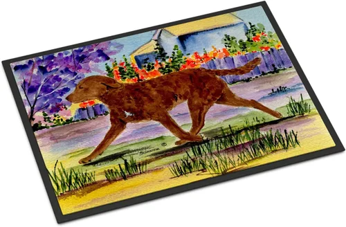 Miniatura 123 de Caroline's Treasures SS8220MAT - Felpudo afgano de 18 x 27 pulgadas, para interiores y exteriores, para entrada, antideslizante, lavable, de pelo