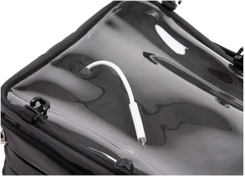 Miniatura 9 de TUSK Olympus - Bolsa de tanque pequeña – 4.5 L, cremalleras YKK, bolsillo transparente para mapa/teléfono y puerto para cable, cubierta para lluvia