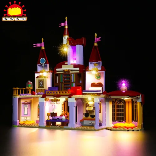 Miniatura 2 de Kit de luces para Belle and The Beast's Castle 43196 (juego de modelos no incluidos) (clásico)