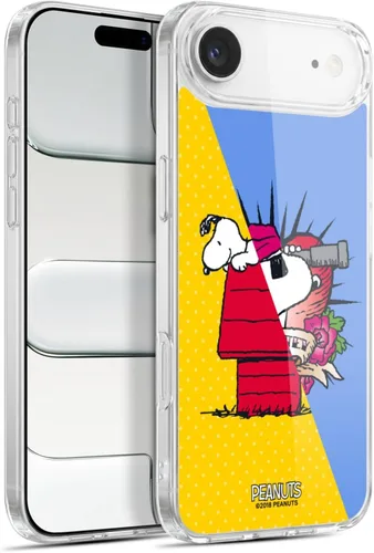 Miniatura 315 de Head Case Designs Funda de gel con licencia oficial de Peanuts Snoopy & Woodstock Halfs and Laughs [protección de grado militar] compatible