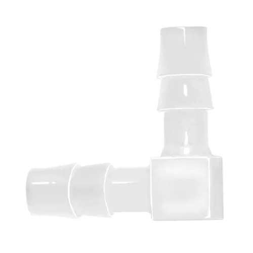Miniatura 4 de Plástico 1/2 "manguera ID 90 grados codo Barb Fitting, 6 unids iguales empalmador empalmador Mender adaptador Unión adaptador para barco acuario