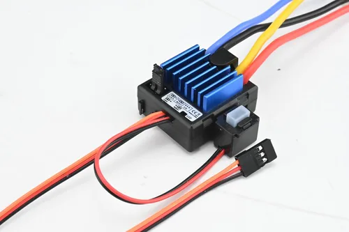 Miniatura 6 de Impermeable cepillado 60A ESC controlador electrónico de velocidad para 1/10 Traxxas HPI Redcat Tamiya RC Camión, Buggy, Camión de Camión Corto