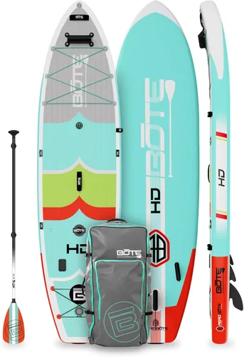 Miniatura 2 de BOTE HD Aero - Tabla de remo inflable compatible con MAGNEPod iSUP con mochila de viaje para adultos y niños, apta para familias de 11 pies y 6