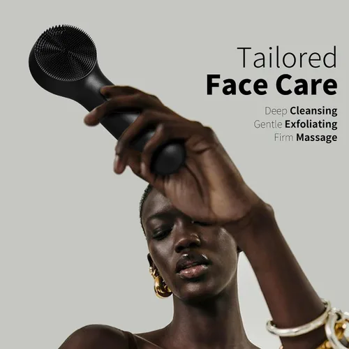 Miniatura 5 de NågraCoola CLIE Cepillo de Esponja Facial de Silicona, Cepillo de Limpieza Facial, Recargable, Cepillo de Frotación Facial Impermeable para Limpieza