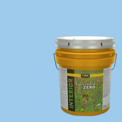Miniatura 58 de Rodda Paint CASCADIA XL - Pintura satinada e imprimación para exteriores en uno, cuarto de galón, idea abstracta