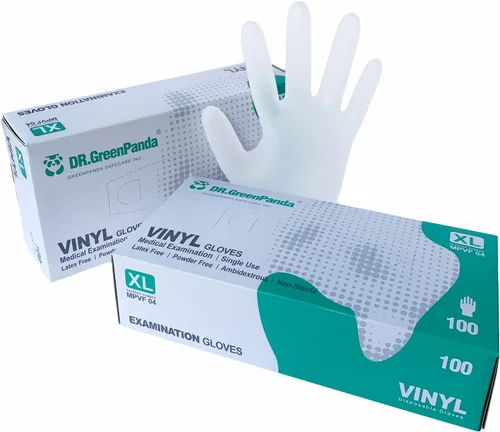 Miniatura 19 de Dr.GreenPanda Clear Vinyl Disposable Gloves Food Safe Latex Free Powder Free for Cooking Cleaning Food Service GPVF or MPVF
