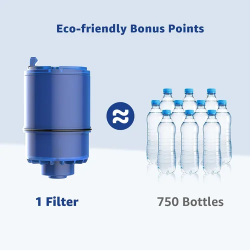Miniatura 6 de Overbest Filtro de agua certificado NSF, repuesto para filtro de agua Pur® Faucet Pur®, modelo de grifo Pur®PLUS FM-2500V, FM-3700, PFM150W