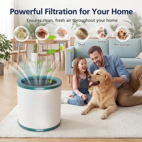 Miniatura 6 de TP01 Filtro de aire de repuesto HEPA compatible con los modelos Dyson Tower Purifier Pure Cool Link TP01, TP02, TP03, AM11, BP01, pieza de repuesto