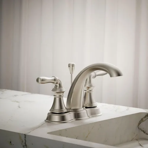 Miniatura 2 de Kohler K-393-N4-CP Devonshire - Juego de llaves de lavabo, 393-N4-BN Níquel cepillado