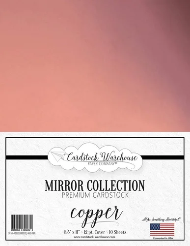 Miniatura 10 de Cardstock Warehouse - Espejo azul – 8.5 x 11 pulgadas – 12 Pt. / 270 Gsm Cartulina reflectante premium – 10 hojas