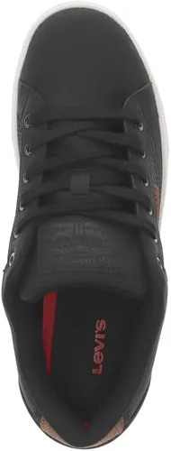 Miniatura 2 de Levi's Jeffrey Waxed NB - Tenis casuales para hombre, NegroBronceado