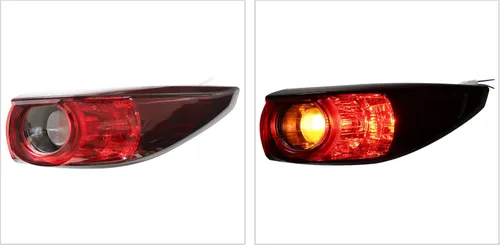Miniatura 4 de Lámpara trasera halógena exterior KB8A-51-150F, para Mazda CX-5 2017-2021 (luz trasera lateral del pasajero)