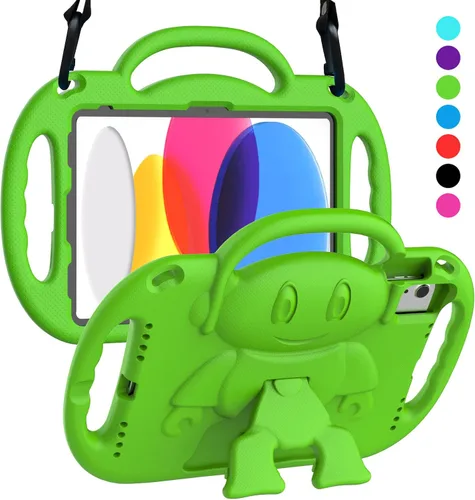 Miniatura 14 de SUPLIK Funda para Niños para Nuevo iPad 11ª Generación (A16) 11 pulgadas 2025 y 10ª Generación 10.9" 2022 y Air 11" 2025/2024 y Air 5ª/4ª