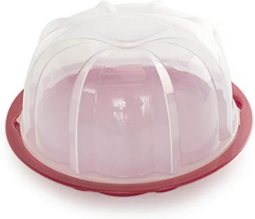 Miniatura 4 de Nordic Ware Brilliance - Molde para torta tipo bundt y contenedor plástico para tortas tipo bundt de 13x12x7 pulgadas (largo x ancho x alto)