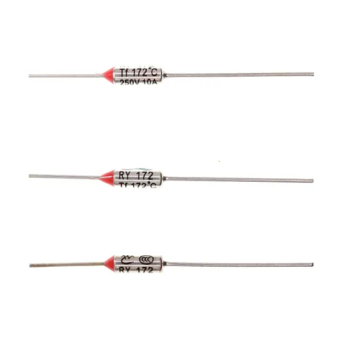 Miniatura 47 de Fusible térmico de temperatura metálica RY65 149.0 °F 149 ℉ 10A 250V 10 piezas