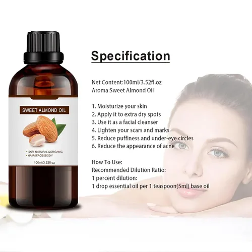 Miniatura 5 de Aceite de almendra de albaricoque para el crecimiento del cabello, semilla de albaricoque 100% puro, natural, orgánico premium, prensado en frío
