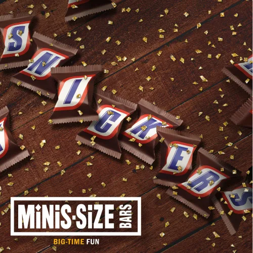 Miniatura 6 de Snickers Barras de chocolate con caramelo miniatura