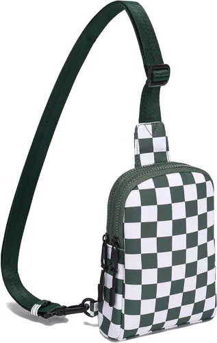 Miniatura 18 de INICAT Bolsos cruzados pequeños de nailon para mujer, bolsa de 1 litro para hombre, bolsa de hombro, riñonera, artículos esenciales de viaje