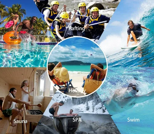 Miniatura 3 de Dissolving Swim Trunks Prank Stuff Funny Shorts Gag Gifts for Brother Boyfriend Bachelor Beach Party in The Swimming Pool