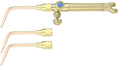 SÜA - Mango de soplete de soldadura Ligth Duty compatible con Victor Series ''J'' + puntas de soldadura