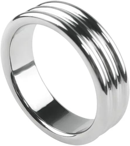 Anillo de peso de acero inoxidable de metal, juguetes sexuales para adultos, anillo de resistencia al prepucio (color : 1.496 in)