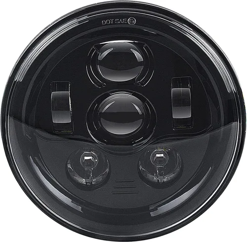Miniatura 8 de Faro delantero LED de motocicleta de 7 pulgadas compatible con Harley Davidson Street Glide Road King Electra Glide Fat Boy Heritage Softail Deluxe
