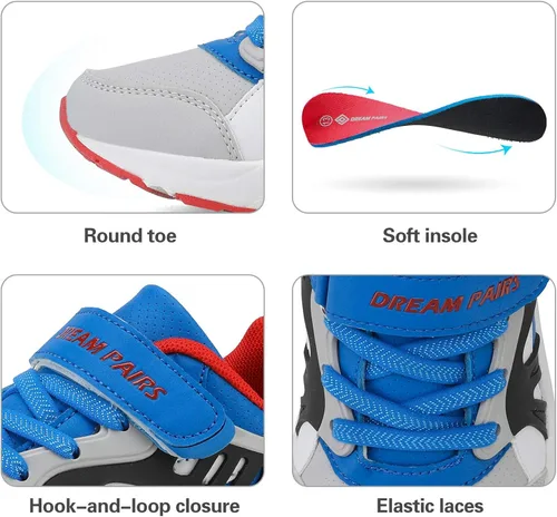 Miniatura 6 de DREAM PAIRS Tenis deportivos para niños y niñas tenis para correr