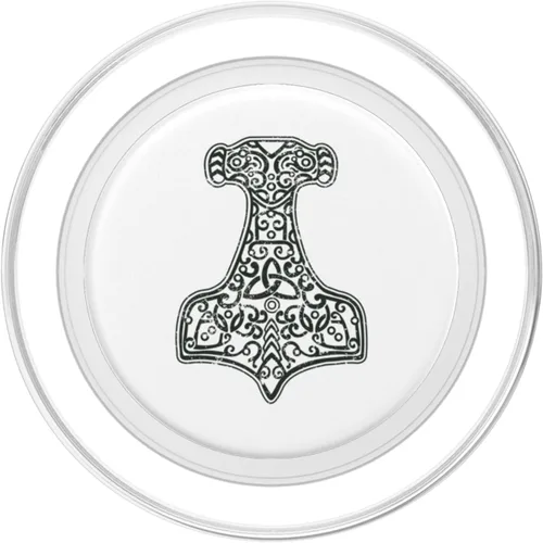 Miniatura 2 de God of Thunder Thor Hammer Mjölnir Mitología nórdica Vikings PopSockets MagSafe PopGrip para iPhone