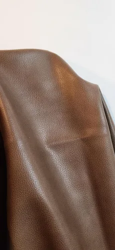 Miniatura 90 de NAT Leathers Muestras de colores marrones y tostados de nuestra piel sintética vegana por yarda, piel sintética 0.9 mm (5 cm de ancho x 5 cm)