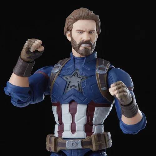 Miniatura 7 de Marvel Hasbro Avengers Infinity Hasbro Legends Series - Figura de acción del Capitán América (5.9 in), diseño premium, incluye 5 accesorios